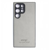 Huryl Leather Case Samsung Galaxy S23 Ultra Gray - зображення 1