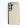 Huryl Leather Case Samsung Galaxy S23+ Cream - зображення 1