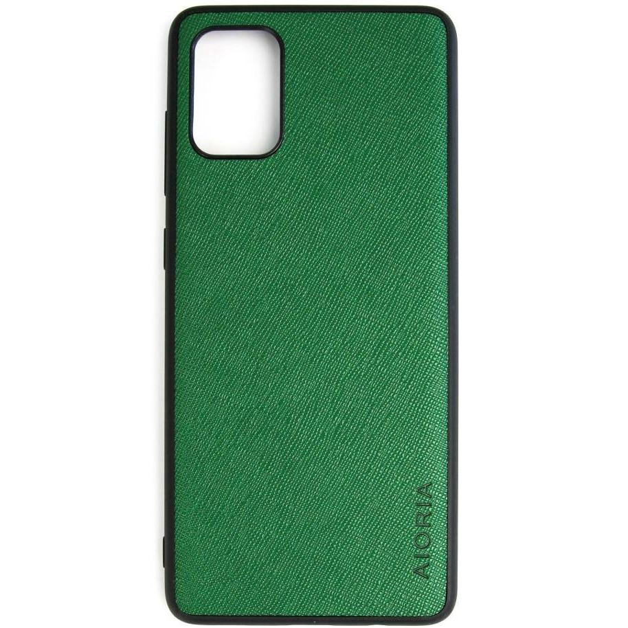 AIORIA Cross Pattern Case для Samsung Galaxy A71 Green - зображення 1