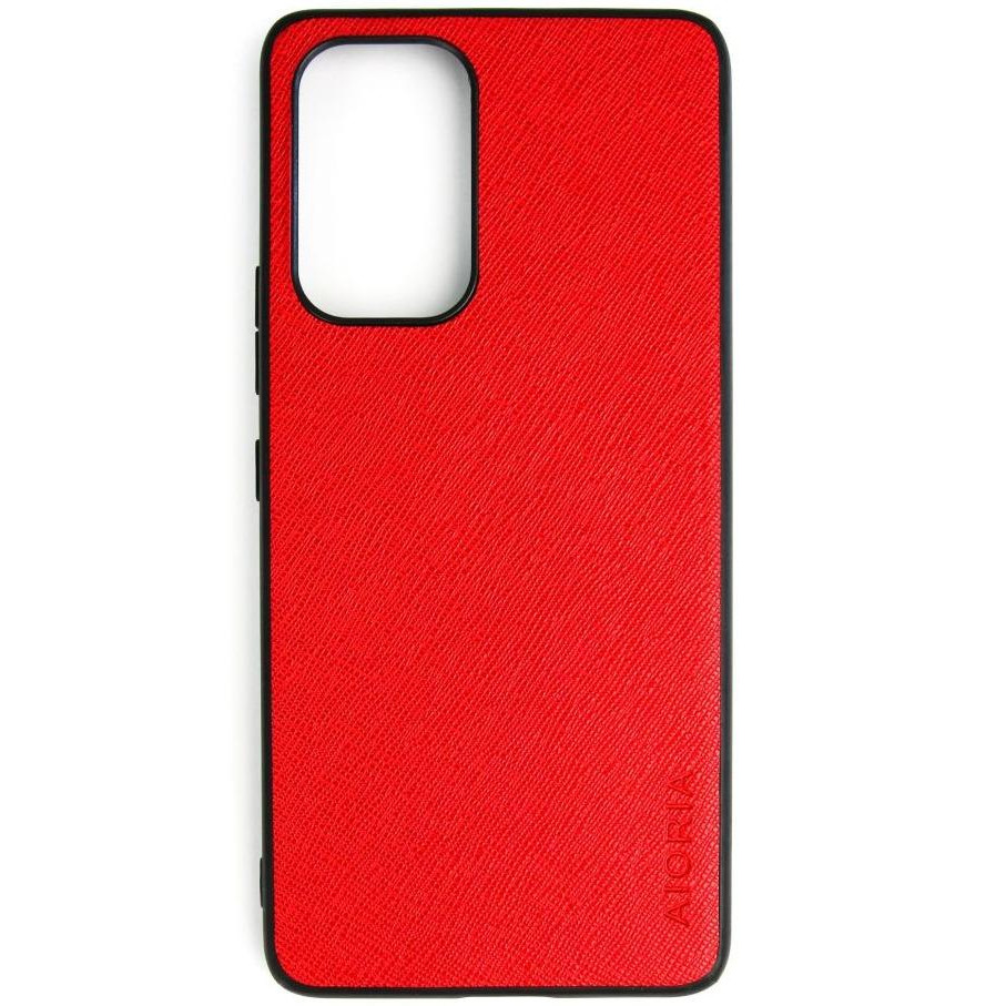 AIORIA Cross Pattern Case для Samsung Galaxy A72 5G Red - зображення 1