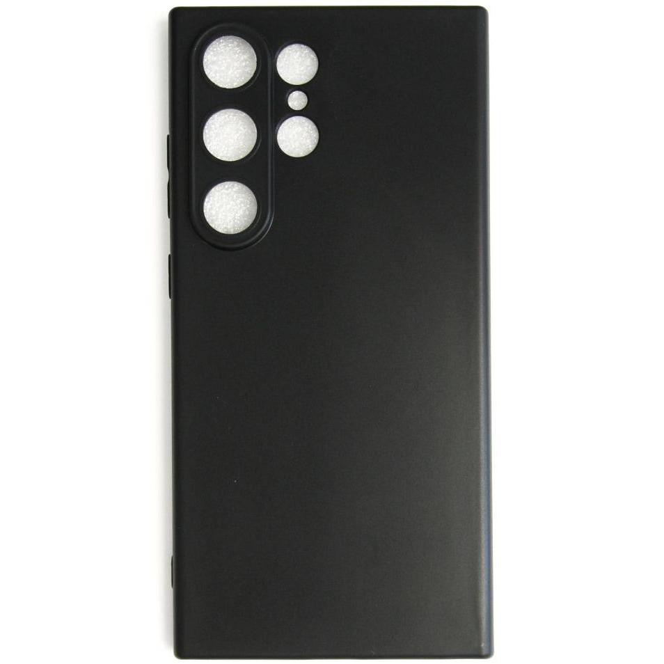 Epik Чохол  Silicone Case для Samsung Galaxy S24 Ultra Black - зображення 1