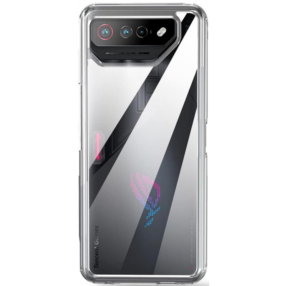 Wlons Luna Series Hard Rubber Case для Asus Rog Phone 7 Transparent - зображення 1