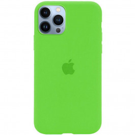   Epik Чохол Silicone Case для iPhone 13 Pro Max Lime Green