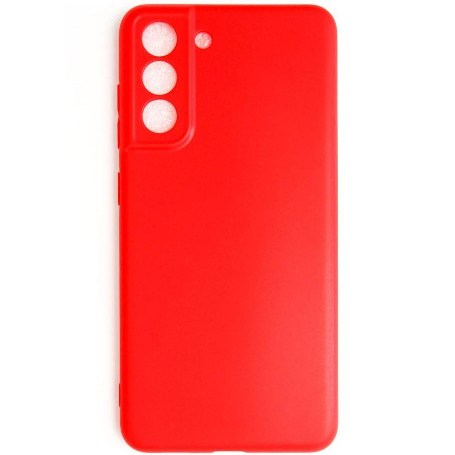 Epik Чохол  Silicone Case для Samsung Galaxy S21 Red - зображення 1