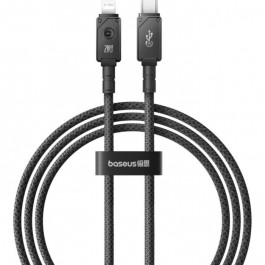   Baseus Unbreakable Series Fast Charging Data Cable Type-C to Lightning 20W 1m Black (P10355803111-00)