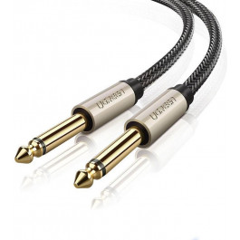   UGREEN AV128 Jack 6.5mm Male to Male Audio Cable 2m Gray (10638)