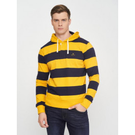   GANT Худі чоловіче  Barstripe Heavy Rugger 2005044 M Ivy Gold (ROZ6500000622)