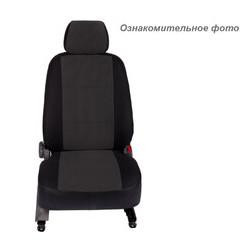 Seintex Чохли салону Seintex Citroen Jumper/Fiat Ducato/Peugeot Boxer 2007- Жаккард / темно-сірий (86782) - зображення 1