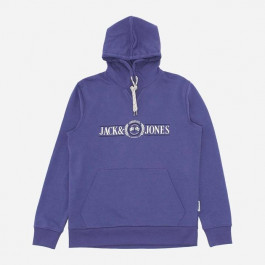   Jack & Jones Худі утеплене на флісі чоловіче  XAZ421379AZDA L Блідо-фіолетовий (DD8000007718801)