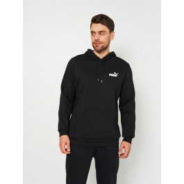   PUMA Худі утеплене на флісі чоловіче  Ess Small Logo Hoodie Fl 58669001 M Black (4063697319011)