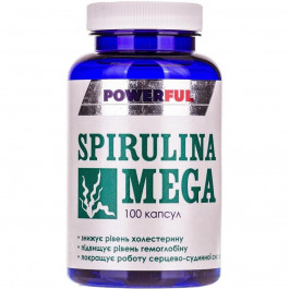   POWERFUL Spirulina MEGA  100 капсул