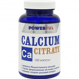   POWERFUL Calcium Citrate  100 капсул