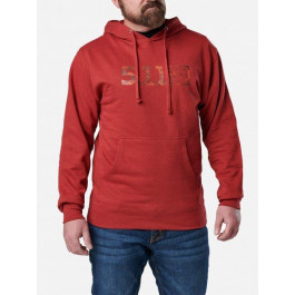   5.11 Tactical Худі чоловіче  Topo Legacy Hoodie 76174-125 L Red Bourbon (2000980591404)