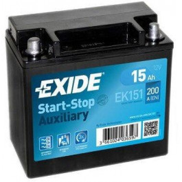   Exide 6СТ-15 Аз AUXILIARY EK151