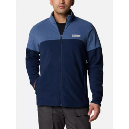   Columbia Толстовка на флісі на блискавці чоловіча  Basin Trail III Full Zip 1907753-465 L Темно-синя (0990054