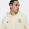 Nike Молочна чоловіча кофта  PSG M NSW CLUB HDY PO FT UP GX FZ8547-113 M молочний - зображення 4