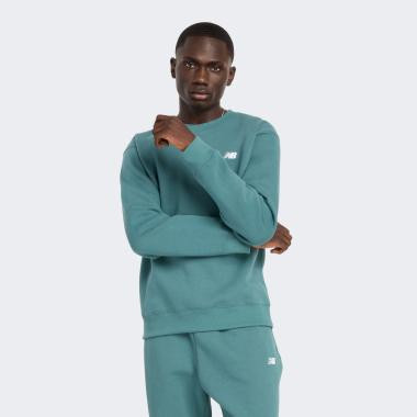 New Balance Бірюзова чоловіча кофта  Sport Essentials Fleece nblMT41510NUS S бірюзовий - зображення 1