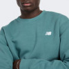 New Balance Бірюзова чоловіча кофта  Sport Essentials Fleece nblMT41510NUS S бірюзовий - зображення 4