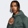 Nike Темно-зелена чоловіча кофта  M NK TCH FLC FZ WR HOODIE FB7921-338 L темно-зелений - зображення 5