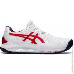   Asics ( 1041A293 ) GEL-RESOLUTION 8 CLAY L.E. 2021 110 WHITE 46.5 12 29.5