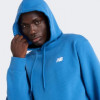 New Balance Блакитна чоловіча кофта  Hoodie Sport Essentials Fleece nblMT41511BEU M блакитний - зображення 4