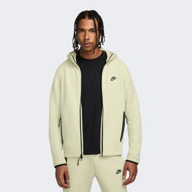 Nike Оливкова чоловіча кофта  M NK TCH FLC FZ WR HOODIE FB7921-371 S оливковий - зображення 1