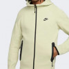 Nike Оливкова чоловіча кофта  M NK TCH FLC FZ WR HOODIE FB7921-371 S оливковий - зображення 4