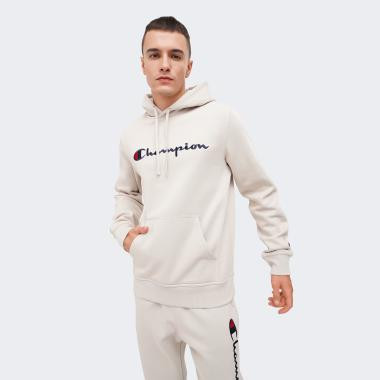 Champion Бежева чоловіча кофта  hooded sweatshirt cha220253-SVL M бежевий - зображення 1