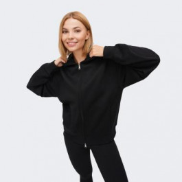   Champion Чорна жіноча кофта  hooded full zip sweatshirt cha117533-NBK S чорний