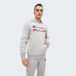   Champion Сіра чоловіча кофта  hooded sweatshirt cha220245-NOXM/NBK XXL сірий