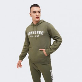   Converse Зелена кофта  STANDARD FIT ALL STAR CENTER FRONT HOODIE BB con10025411-306 L зелений