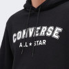 Converse Чорна кофта  STANDARD FIT ALL STAR CENTER FRONT HOODIE BB con10025411-001 M чорний - зображення 4