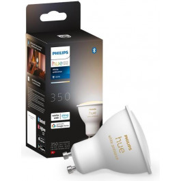   Philips Hue White Ambiance GU10 350Lm 4.3W ZigBee Bluetooth Apple HomeKit (929001953309)