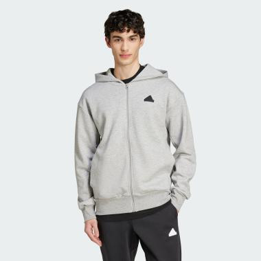 Adidas Сіра чоловіча кофта  M FI DBLKNT FZ IW8597 L сірий - зображення 1