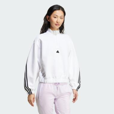 Adidas Біла жіноча кофта  W FI 3S QZ JJ1664 XS білий - зображення 1