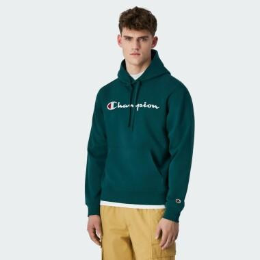 Champion Зелена чоловіча кофта  hooded sweatshirt cha220253-HLG XXL зелений - зображення 1