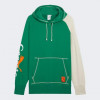 PUMA Зелена чоловіча кофта  X CARROTS Graphic Hoodie TR 627445/86 S зелений - зображення 6