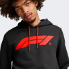 PUMA Чорна чоловіча кофта  F1 ESS Logo Hoodie FL 627224/01 XXL чорний - зображення 4