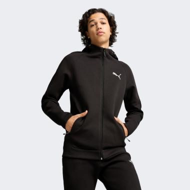 PUMA Чорна чоловіча кофта  EVOSTRIPE Full-Zip Hoodie DK 681700/01 XS чорний - зображення 1