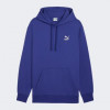 PUMA Синя чоловіча кофта  Classics Small Logo Hoodie FL 535596/27 L синій - зображення 6