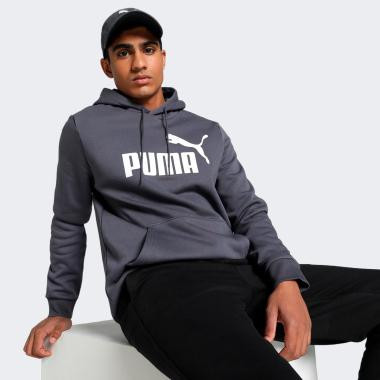 PUMA Темно-сіра чоловіча кофта  ESS Big Logo Hoodie FL (s) 586687/23 L темно-сірий - зображення 1