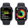 Apple Watch Series 9 GPS + Cellular 41mm Midnight Alu. Case w. Midnight Sport Band - S/M (MRHR3) - зображення 5