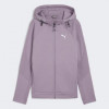 PUMA Толстовка на блискавці з капюшоном жіноча  Evostripe Full-Zip Hoodie 68167030 XS Бузкова (4067979993 - зображення 6