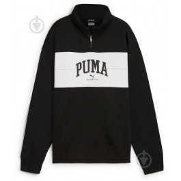   PUMA Толстовка утеплена без капюшона жіноча  Squad Half-Zip Fl 68154301 XS Чорна (4067981202904)