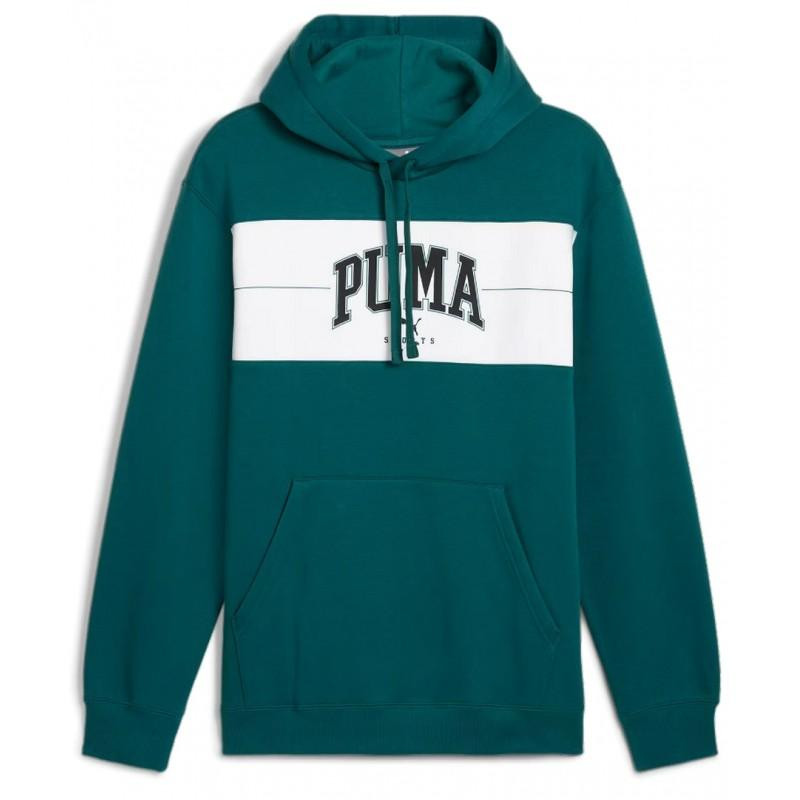 PUMA Худі утеплене чоловіче  Squad Hoodie Fl 681796-22 L Бірюзове (4067981489664) - зображення 1