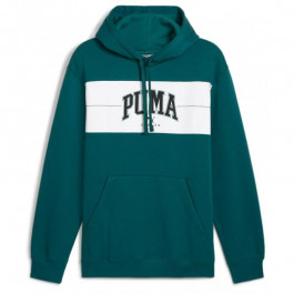   PUMA Худі утеплене чоловіче  Squad Hoodie Fl 681796-22 L Бірюзове (4067981489664)