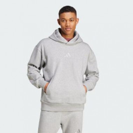   Adidas Худі утеплене чоловіче  M A Szn Fl Hd IY4123 S Сіре (4067894366250)