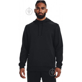   Under Armour Худі утеплене чоловіче  Ua Armour Fleece Hoodie 1373353-001 S Чорне (195253798689)