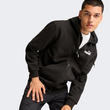 PUMA Чорна чоловіча кофта  POWER Graphic Full-Zip Hoodie FL 681740/01 S чорний - зображення 1