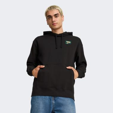 PUMA Чорна чоловіча кофта  DOWNTOWN Graphic Hoodie TR 626748/01 L чорний - зображення 1